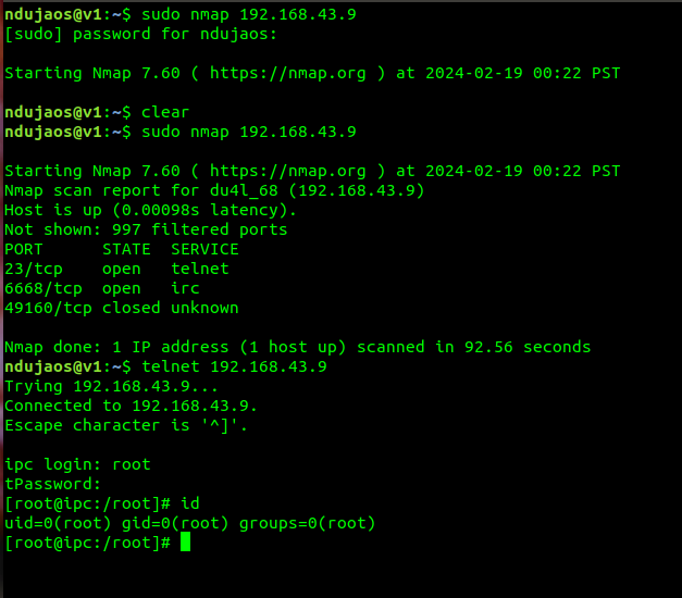 SNHACK Attack: How Hackers Could Turn Your Smart Pet Feeder into an All-You-Can-Eat Buffet 21 BALIMO Nmap-Telnet-Rootpng