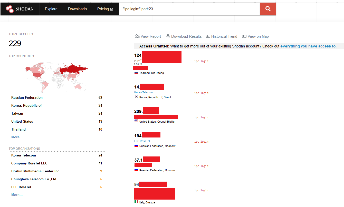 SNHACK Attack: How Hackers Could Turn Your Smart Pet Feeder into an All-You-Can-Eat Buffet 30SHODAN Overviewpng
