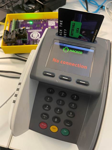 Hacking a POS with WHIDBOARD image